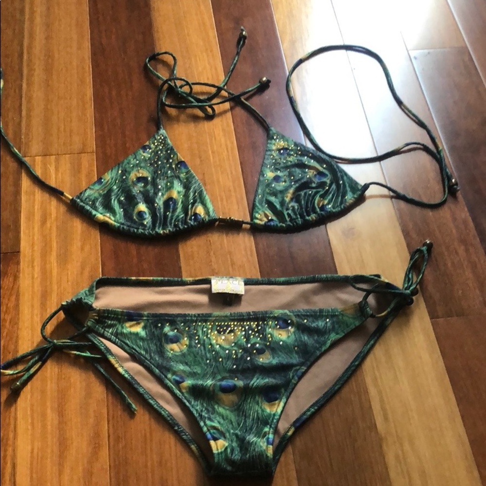 Peacock bikini
